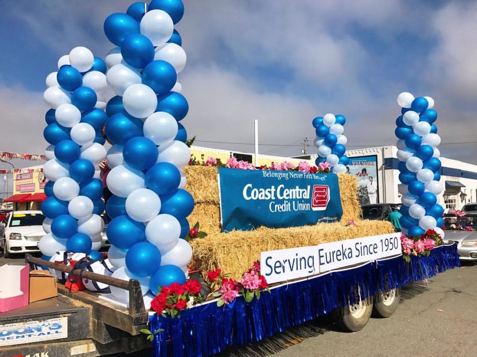 Coast Central's Rhody Parade float