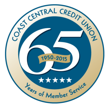 Coast Central Credit Union 2010 to Present celebrates 65 years of member service