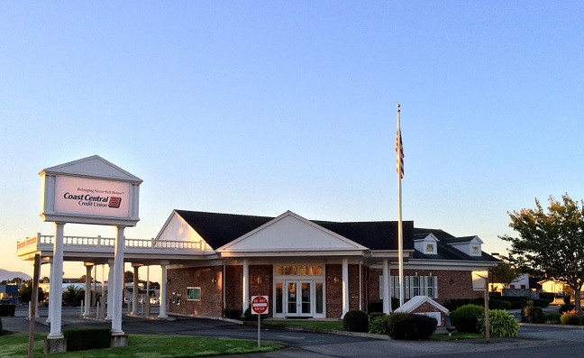 Coast Central Member Services Branch storefront in Crescent City