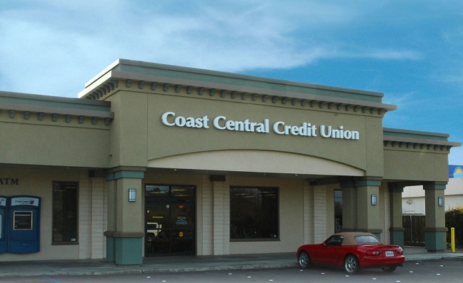 Coast Central Credit Union building - Arcata Giuntoli Member Services Branch