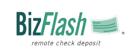 Biz-Flash logo remote check deposit