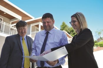 Laura and Phil from Coast Central meet with Will Adams from ACGC & Humboldt Development.