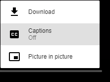 Step 2 of how to enable captions in Chrome