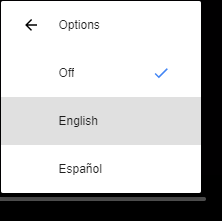 Step 3 of how to enable captions in Chrome
